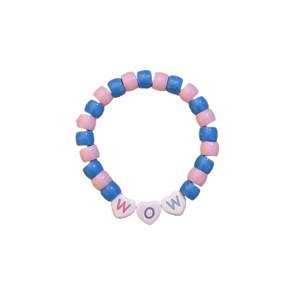 Handmade bracelet "Wow"